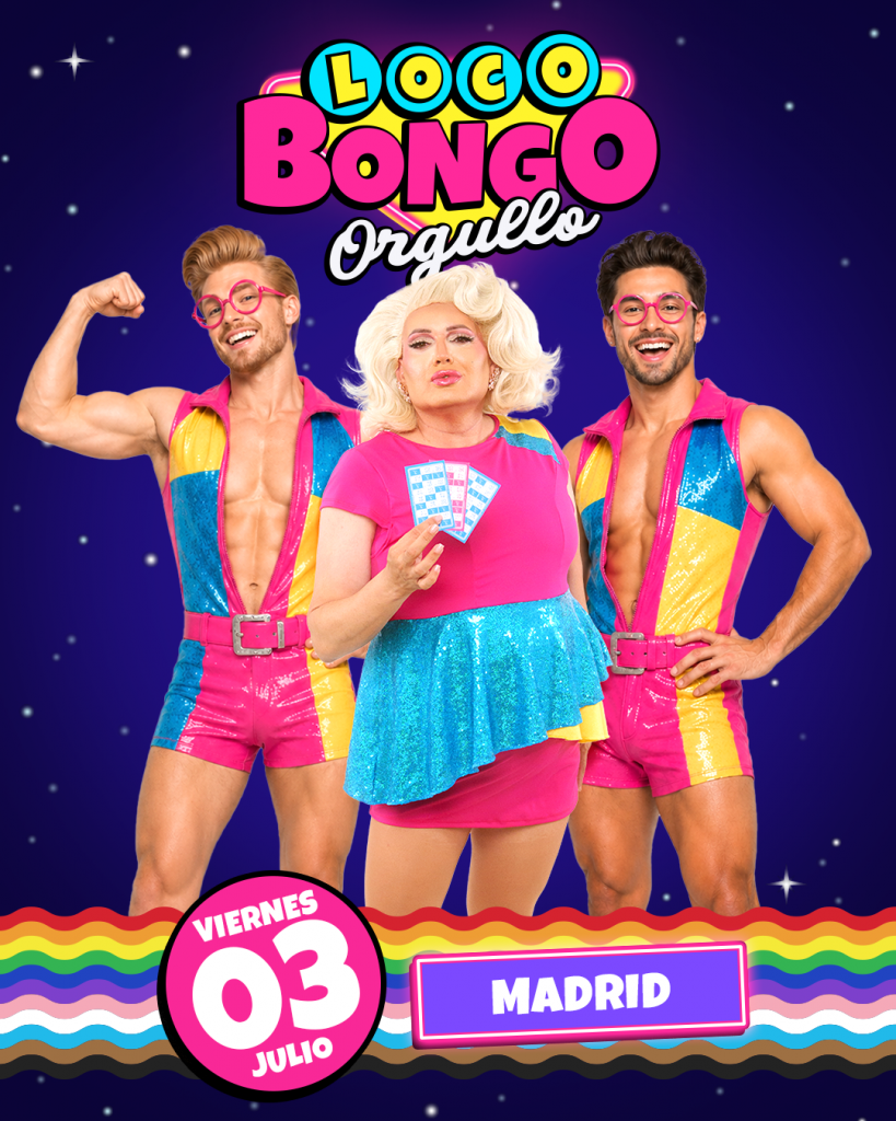 loco bongo orgullo madrid 2026