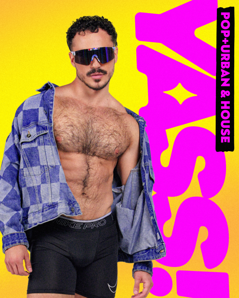 flyer yass party barcelona gay club